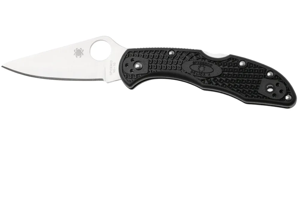 Spyderco Delica 4 C11PBK saber grind zakmes Lage Kosten