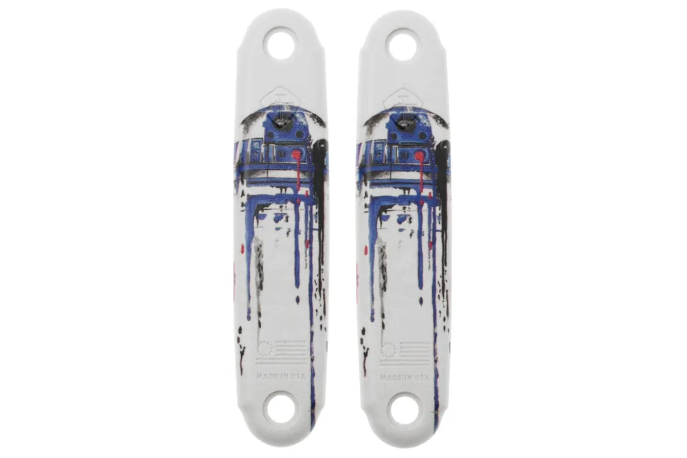 ASK Knives American Service Knife R2D2 Drip Handle Set, handgreepschalen Dagaanbieding