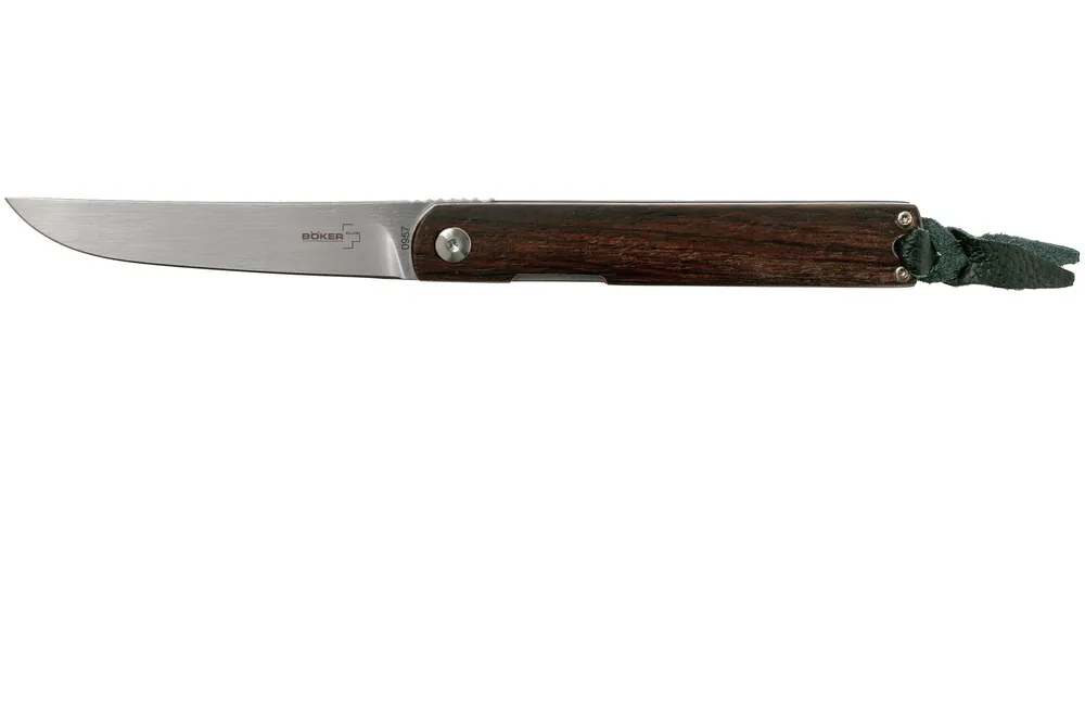 Böker Plus Nori Cocobolo 01BO892 zakmes, Kansei Matsuno design Laatste Versie