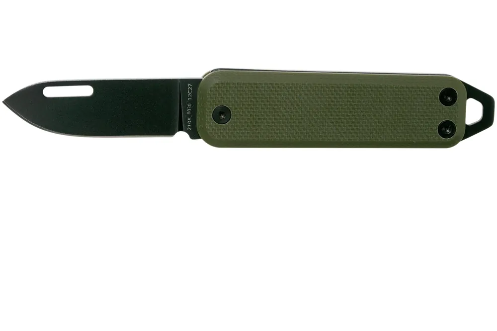 The James Brand Elko Black + OD Green G10 KN117119-00 zakmes Beperkt Aanbod
