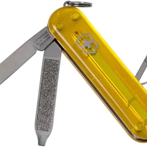 Alleen Vandaag Victorinox Classic SD Translucent Colors, Tuscan Sun 0.6223.T81G Zwitsers zakmes
