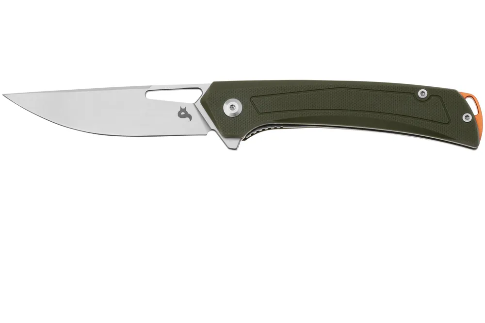 Black Fox Sneaky BF-768OD Bead Blasted D2, OD Green G10 zakmes Express Levering