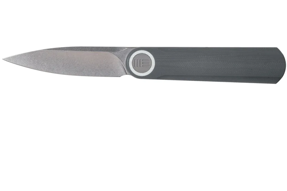 WE Knife Eidolon Drop Point, Integral Gray G10 WE19074A-A zakmes, Justin Lundquist design Betaalbaar