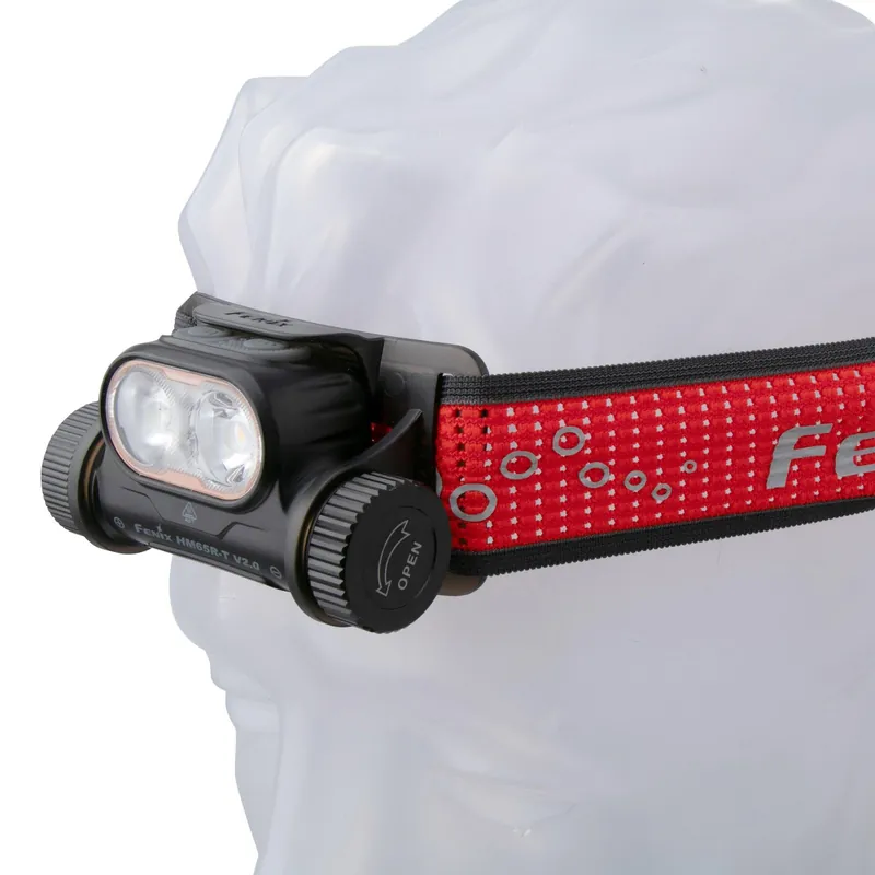Fenix HM65R-T V2.0 Black, oplaadbare hoofdlamp, 1600 lumen Aanbieding