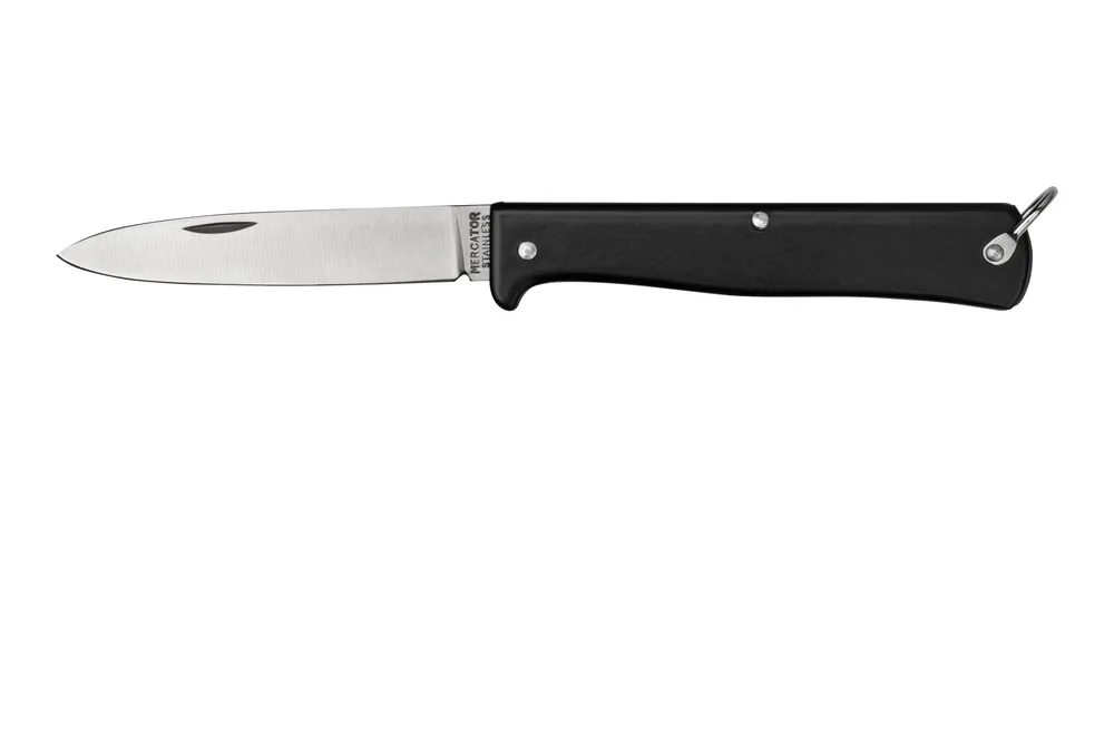 Exclusieve Aanbieding Otter Mercator 10-401 RGR Small Black Stainless, zakmes