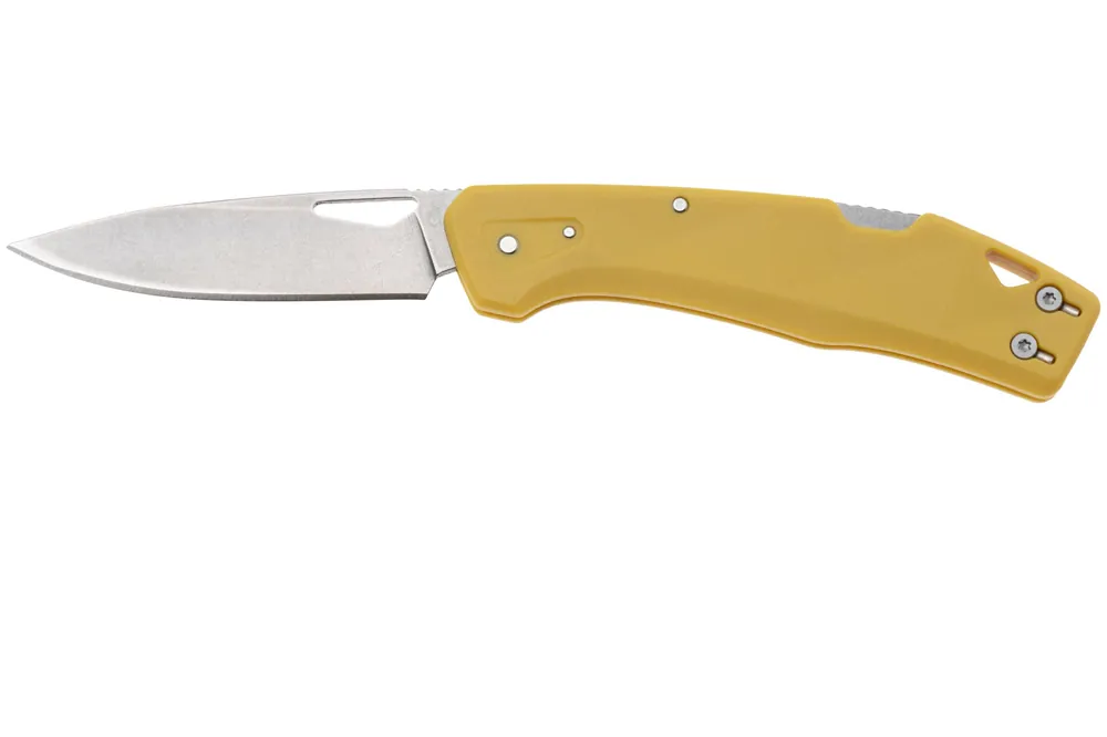 Actieprijs Gerber LST 1074520, Stonewashed 440A, Yellow Nylon zakmes