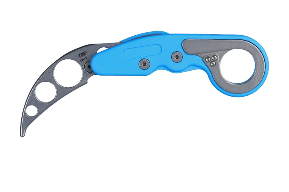 Alleen Vandaag CRKT Provoke Trainer, Blue trainingsmes, Joe Caswell design