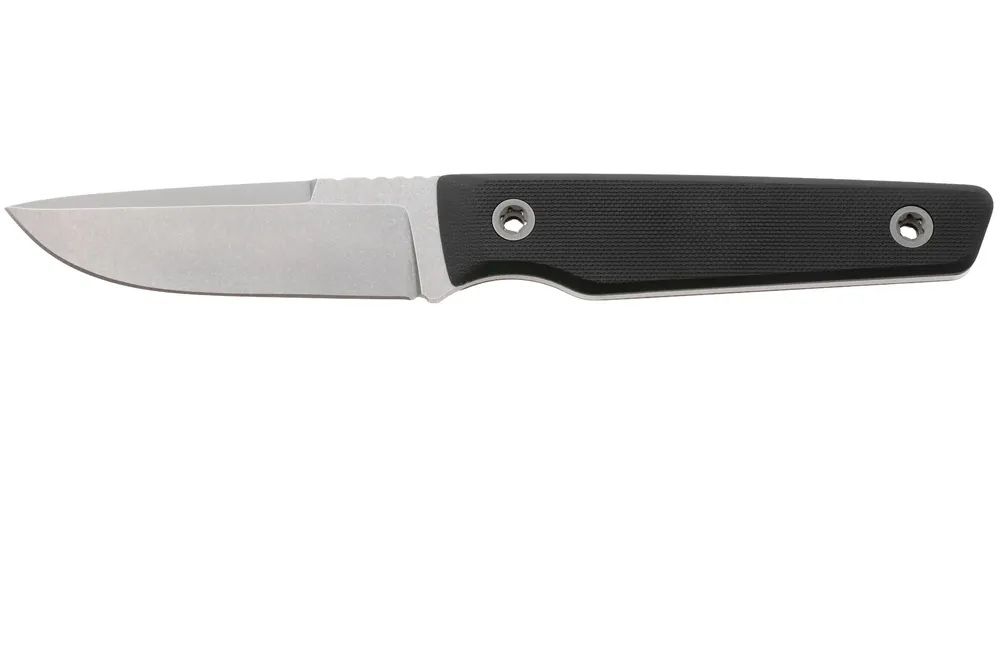 Big Idea Design USA Signal USA-SGN-BLC-NITROV, Stonewashed Nitro-V, Black G10 vaststaand mes Hoge Kwaliteit