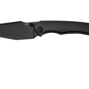 Aanbieding Bestech Clastic BT2407B Black Stonewash CPM-Magnacut, Black Titanium, zakmes