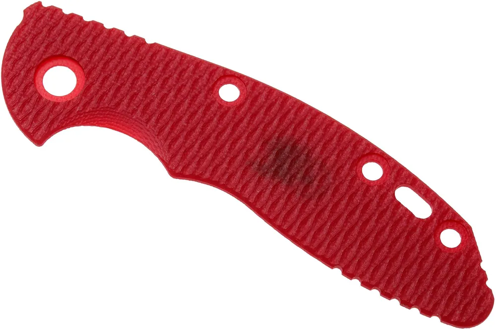 Rick Hinderer XM-18 3,0” greepschaal, Red G10 Fabrieksprijs