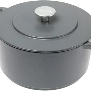 Dagaanbieding Combekk gietijzeren braadpan, 24 cm, Concrete Grey