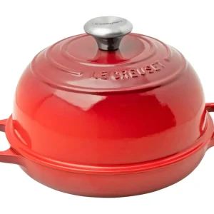 Premium Le Creuset Signature broodpan cocotte 24 cm, 1.6 L, rood