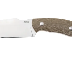 Direct Verzonden CJRB Mutt J1958-ODG Satin AR-RPM9, Green Micarta, vaststaand mes, Jonathan Shaw design