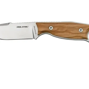 Voordeelprijs Real Steel Furrier Harpoon Olive Wood 3612W vaststaand mes, Ivan Braginets design