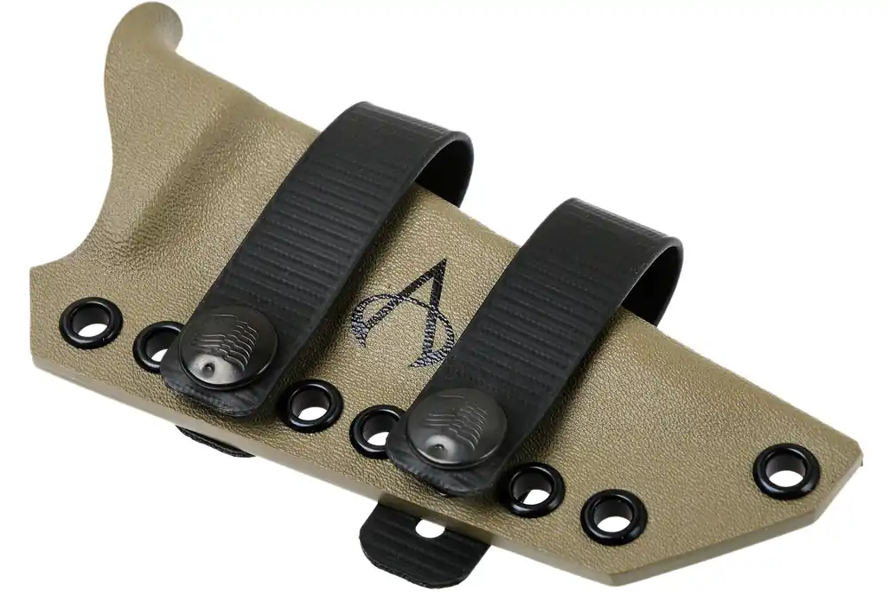 Populair Armatus Carry Architect schede voor de Fällkniven F1 Pro, flat dark earth