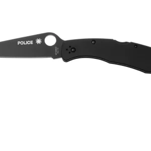 Aanbieding Spyderco Police 4 Black C07BKP Black VG10, Black Stainless Steel, zakmes