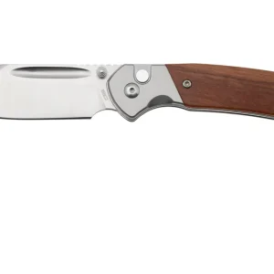 Gratis Retour CJRB Pyrite Bowie J1942-RW, Satin AR-RPM9, Rosewood, Steel bolster, zakmes