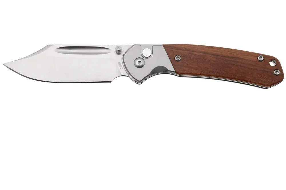 Gratis Retour CJRB Pyrite Bowie J1942-RW, Satin AR-RPM9, Rosewood, Steel bolster, zakmes