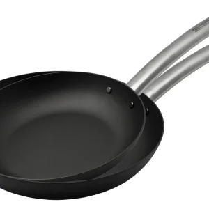 Skottsberg The Original Carbon Steel koekenpannenset 24 + 28 cm Betrouwbaar