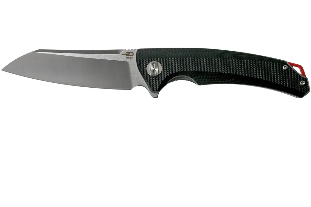 Aanbieding Bestech Texel BG21A-1 Black – Satin zakmes, APurvis design