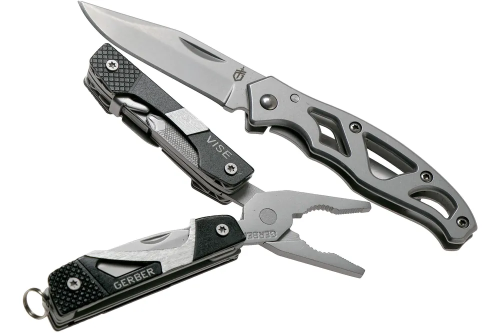 Rechtstreeks Van De Fabrikant Gerber Vise sleutelhangermultitool met Gerber Paraframe Mini 31-003205