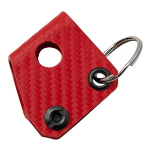 Clip And Carry Kydex Keychain Sheath Gerber Dime, Leatherman Squirt, Carbon Fiber Red GDIME-CF-RED sleutelhangerholster Exclusieve Aanbieding