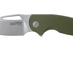 Actieprijs SOG Stout FLK Stonewash, Olive Drab, zakmes