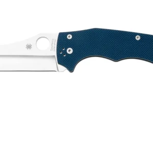 Beperkt Aanbod Spyderco YoJumbo SPY27 C253GPCBL Cobalt Blue G10 zakmes, Michael Janich design