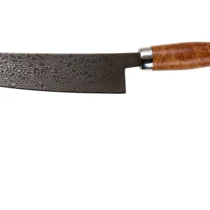 Favoriet Nesmuk EXCLUSIVE C90 koksmes 18 cm, Goldfield Burl, EDC90EM180