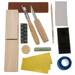 Beavercraft DIY10 Wooden Clogs Wood Carving Kit, houtsnijset Beperkte Voorraad