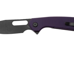 Eutektik Trinity TRI-PBW-R Blackwashed 14C28N, Purple G10, zakmes Speciale Aanbieding