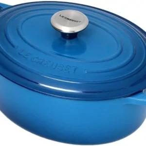 Nu Kopen Le Creuset braadpan - cocotte ovaal 29cm, 4,7L blauw