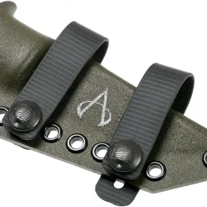 Rechtstreeks Van De Fabrikant Armatus Carry Architect schede voor de Benchmade 200 Puukko, OD green