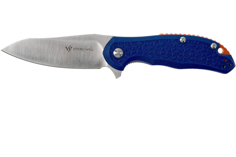 Beperkt Aanbod Steel Will Modus F25-13 Blue FRN, D2 blade, zakmes