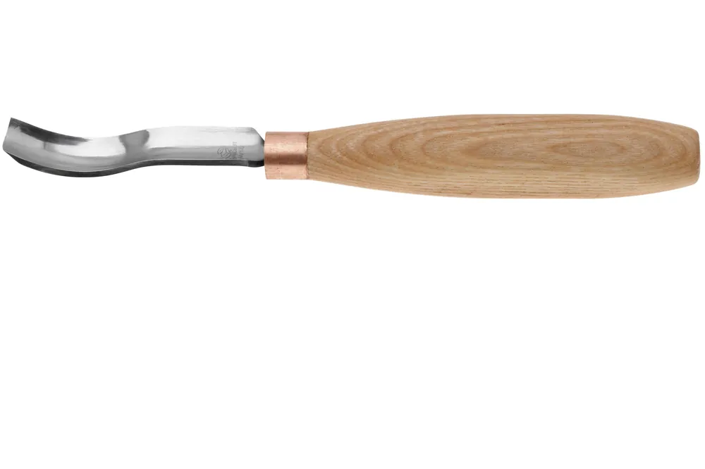 Snelle Levering BeaverCraft Compact Short Bent Gouge K8a-14 Sweep 8, 14 mm, guts
