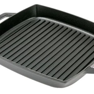 Betaalbaar Staub grillpan 33cm vierkant, zwart