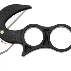 Actieprijs Wyoming Knife WY1 The Original Field Dressing Knife, Black Polymer, ontweidingsmes, nylon schede