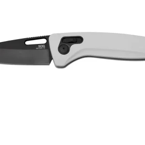 SOG One-Zero XR White Aluminum, Black Chrome 12-73-05-57 zakmes Gecertificeerd