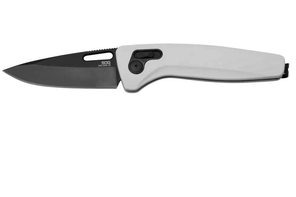 SOG One-Zero XR White Aluminum, Black Chrome 12-73-05-57 zakmes Gecertificeerd