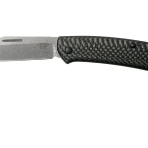 Snelle Levering Benchmade Proper 318-2 Clippoint, S90V, Carbonfiber Slipjoint zakmes