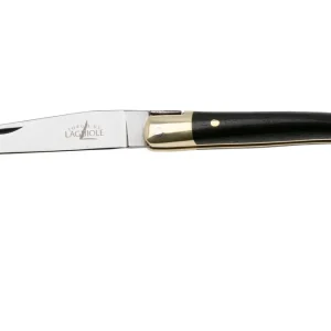 Betaalbaar Forge de Laguiole LA127EB Ebony Wood, gepolijst, Laguiole zakmes, 7 cm