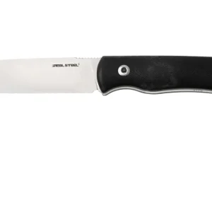 Alleen Vandaag Real Steel Bushcraft Plus II Convex 3721C Black G10, bushcraftmes