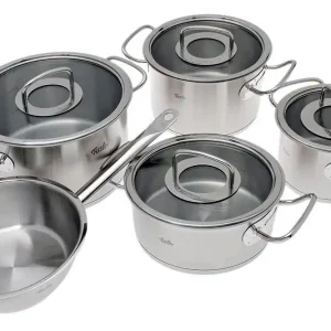 Beperkte Voorraad Fissler Original Profi Collection pannenset 5-delig, glas