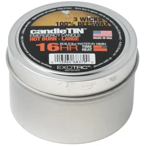 Premium Exotac CandleTIN Large Hot Burn 002120-HOT survivalkaars