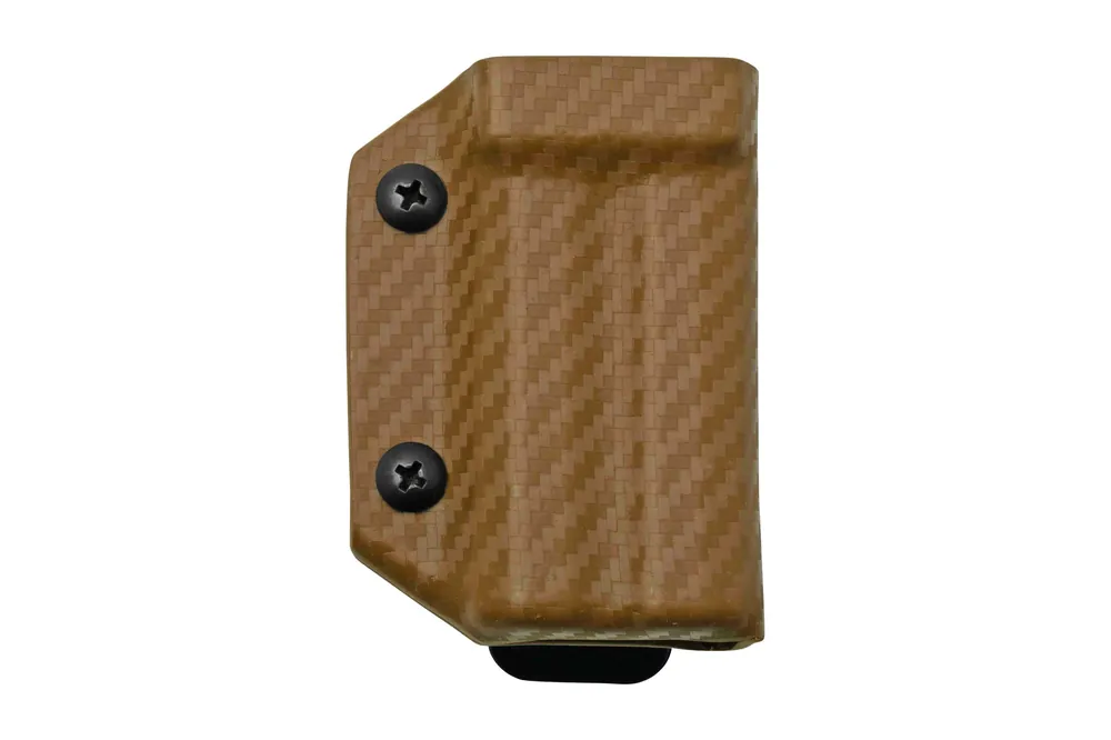 Alleen Vandaag Clip And Carry Kydex Sheath Leatherman Charge Plus, Carbon Fiber Brown LCHARGE-CF-BRN riemholster